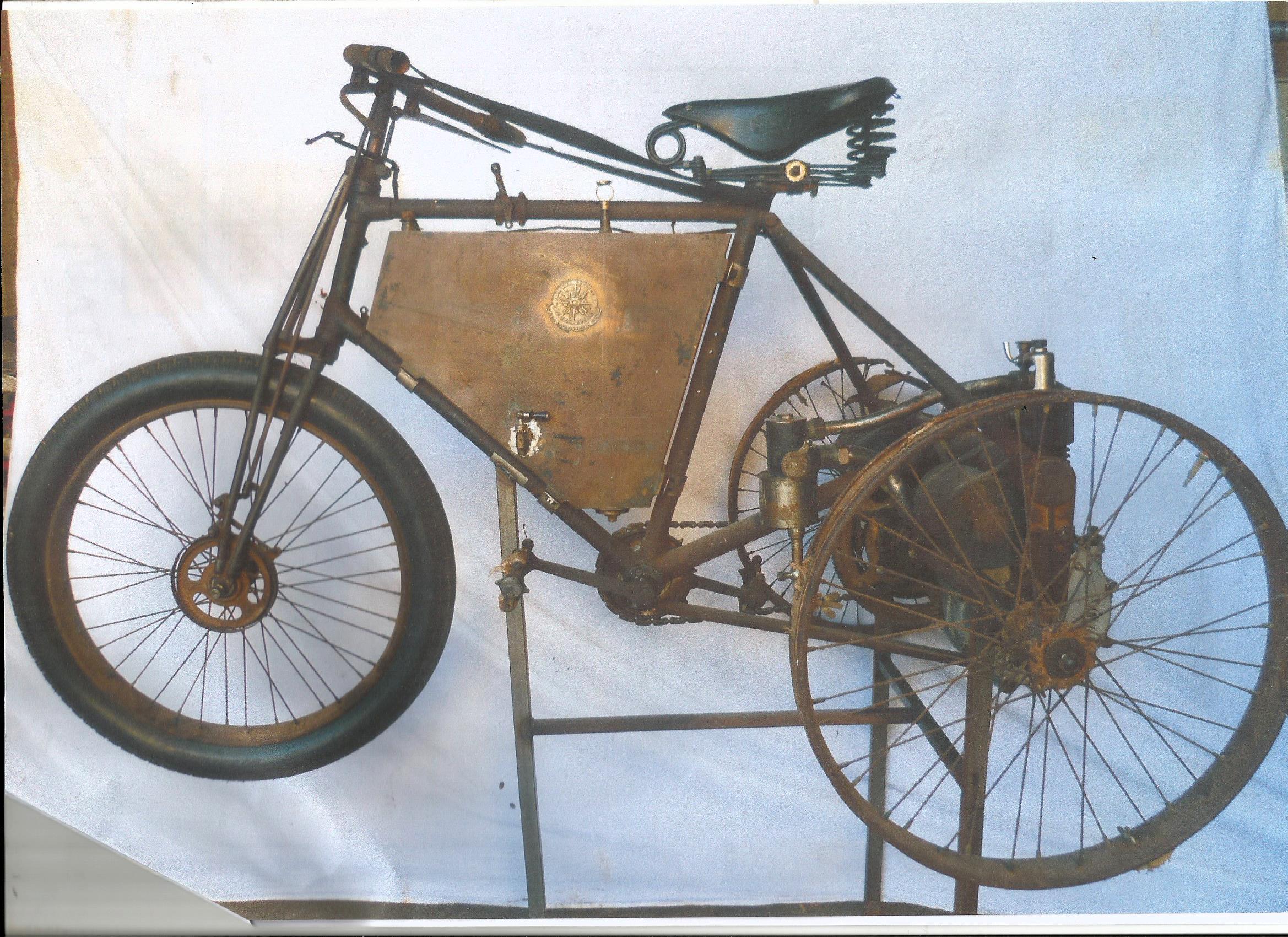 De Dion Bouton Tricycle 350cc 1900 N° 2362 ( Fr ) JUNCA Francis